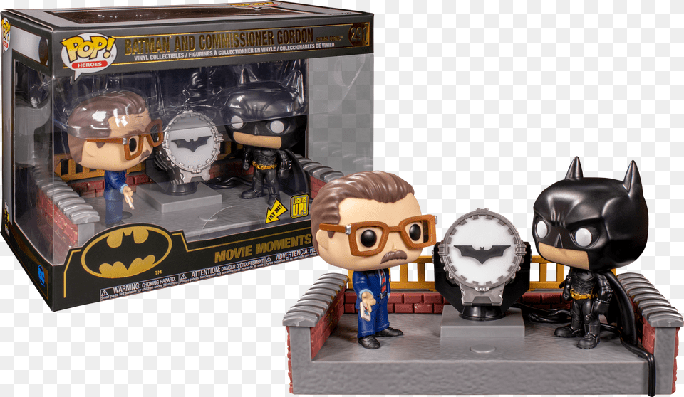 Batman 80th W Light Up Bat Signal, Wristwatch, Person, Baby, Face Png