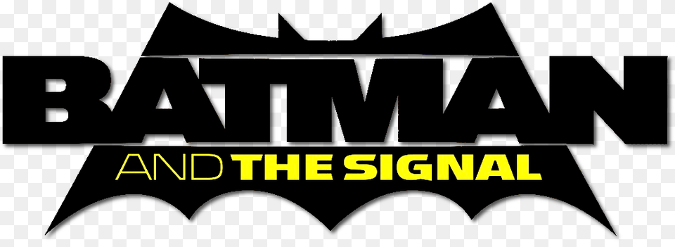 Batman Amp The Signal Logo Batman And The Signal, Text, Outdoors Png Image