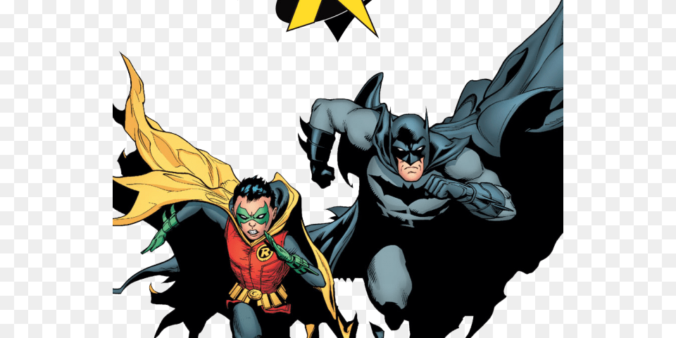 Batman And Robin Clipart Batman Robin Logo, Person, Head Free Png