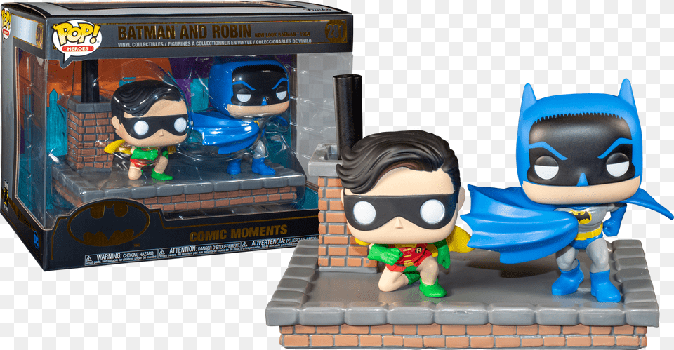 Batman And Robin Funko Pop, Baby, Person, Toy, Face Free Png Download