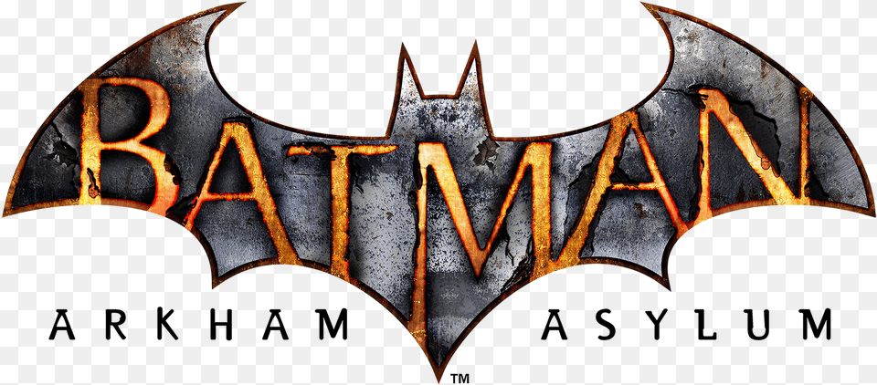 Batman Arkham Asylum, Logo, Symbol, Batman Logo, Weapon Png