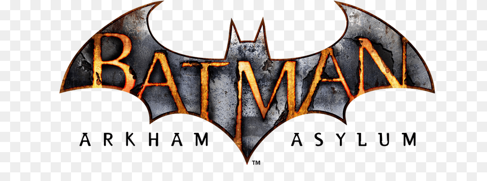 Batman Arkham Asylum Logo, Symbol, Mammal, Animal, Wildlife Png