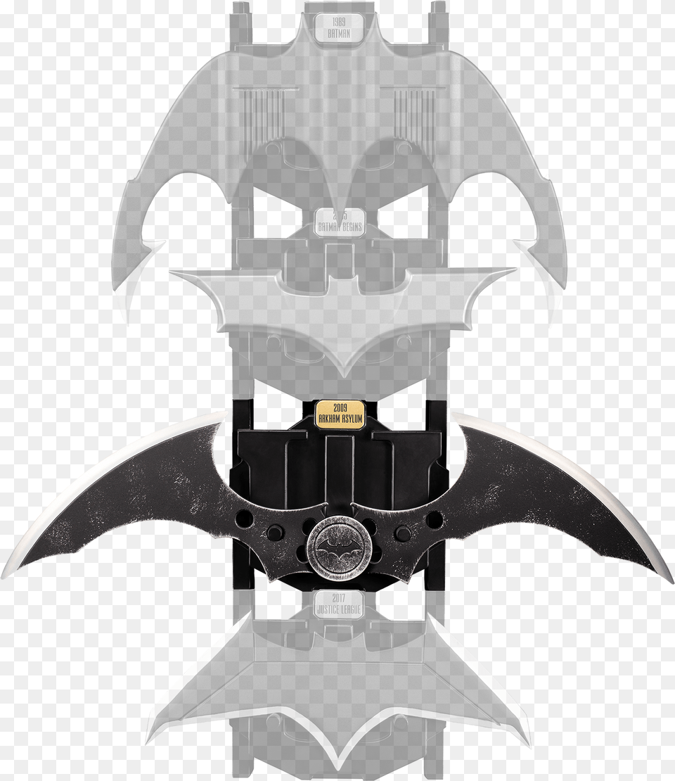Batman Arkham Batarang Replica, Logo, Blade, Dagger, Knife Free Png
