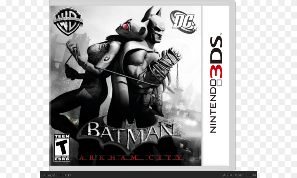 Batman Arkham City Nintendo, Adult, Male, Man, Person Png Image