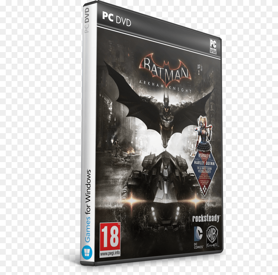 Batman Arkham Knight Caratula, Adult, Female, Person, Woman Png Image