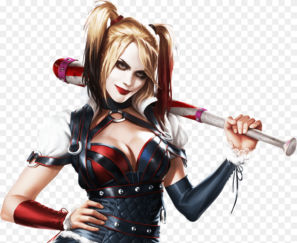 Batman Arkham Knight Harley Quinn Render 1 By Rajivcr7 Batman Arkham Knight Harley Quinn, Adult, Publication, Person, Female Free Png Download