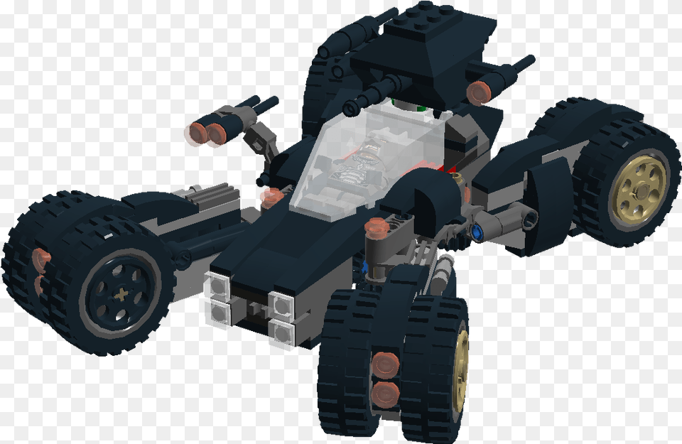 Batman Arkham Knight Lego Custom Batmobil Arkham Knight, Buggy, Transportation, Vehicle, Bulldozer Free Png
