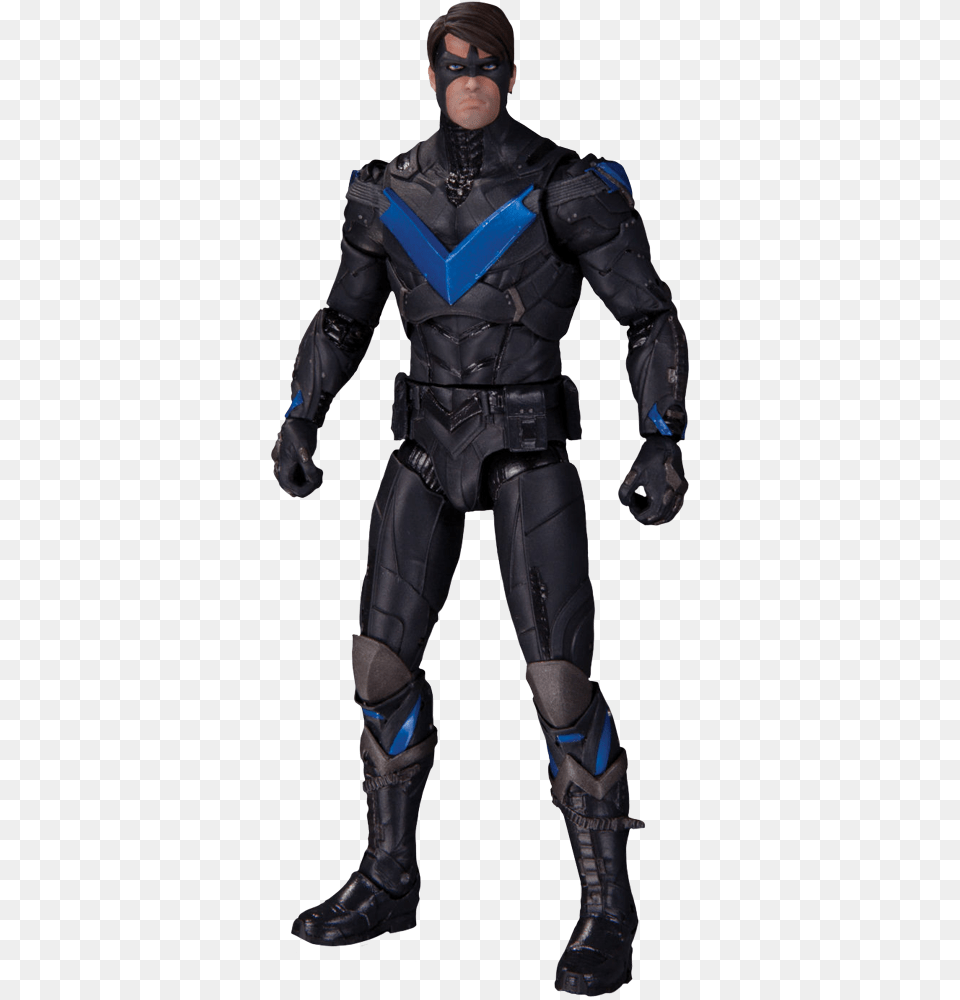 Batman Arkham Knight Nightwing Figure, Adult, Man, Male, Person Free Transparent Png