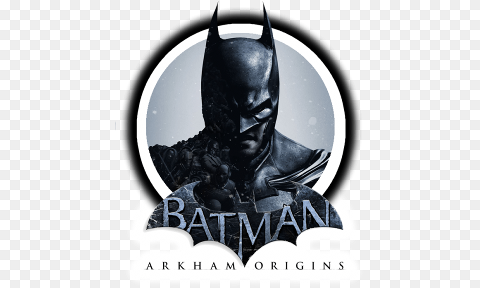 Batman Arkham Origins Ico Batman Arkham Origins Batman Poster, Logo, Adult, Male, Man Free Png