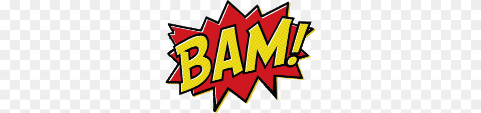 Batman Bam Text Message Clipart, Art, Graffiti, Dynamite, Weapon Png Image