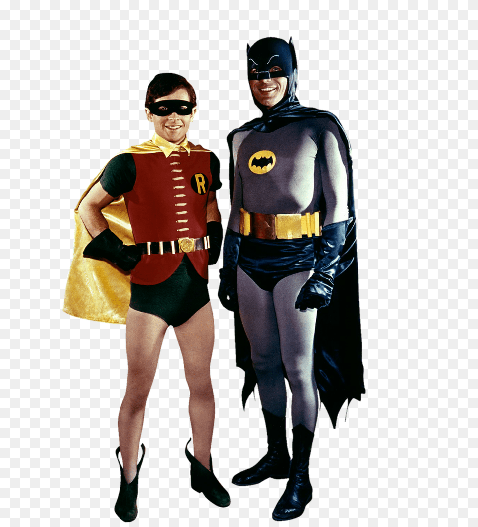 Batman Batman And Robin, Person, Cape, Clothing, Costume Free Transparent Png