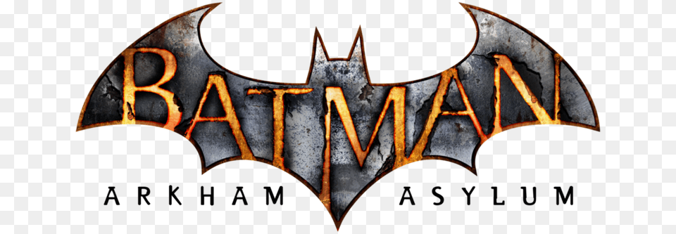 Batman Batman Arkham Asylum Logo, Symbol, Weapon, Batman Logo Free Png Download