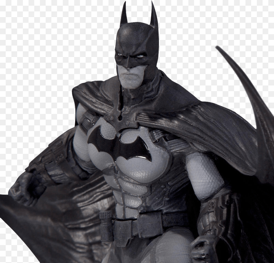 Batman Batman Black And White Arkham Origin, Adult, Male, Man, Person Png