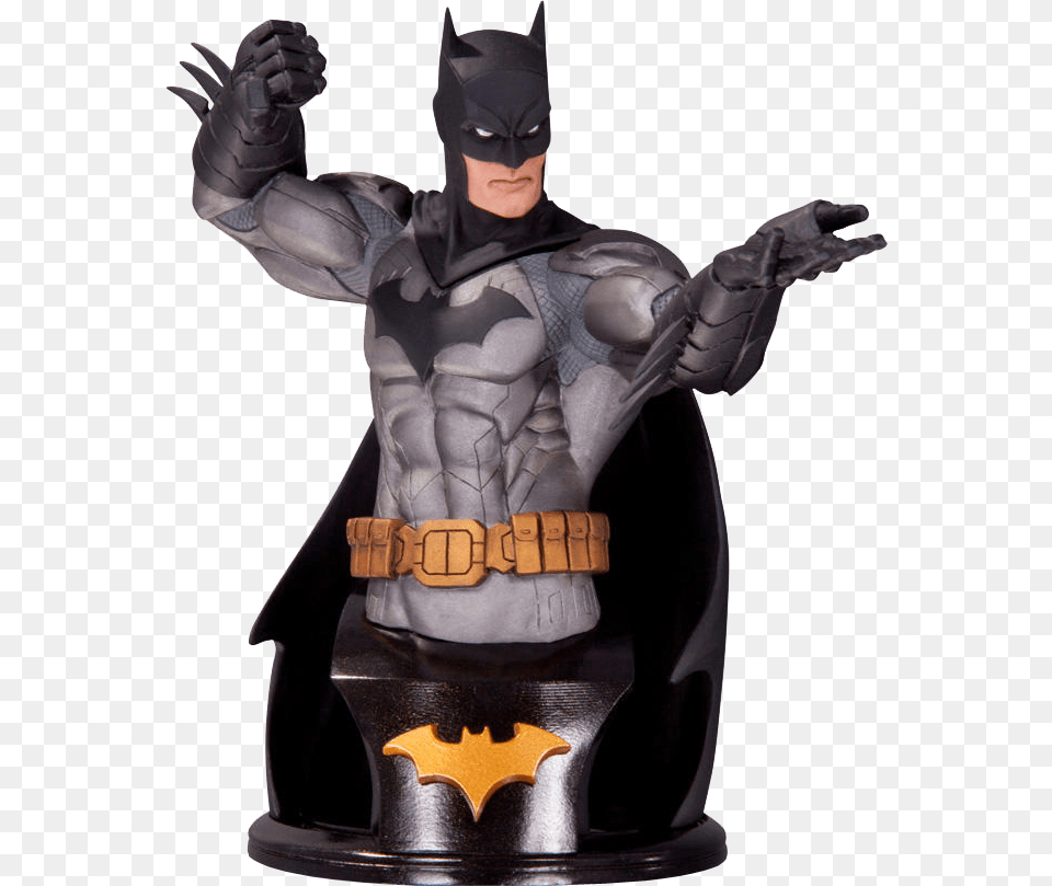 Batman Batman Dc Comics Super Heroes Bust Jim Lee, Adult, Male, Man, Person Free Png Download