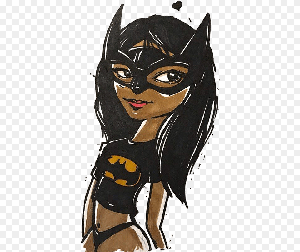 Batman Bats Cartoon, Adult, Person, Woman, Female Free Png Download