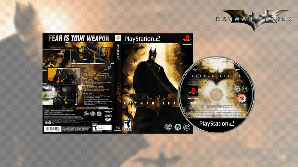 Batman Begins Ps3ps2 Download Batman Begins Dvd Rom, Adult, Person, Female, Woman Free Png