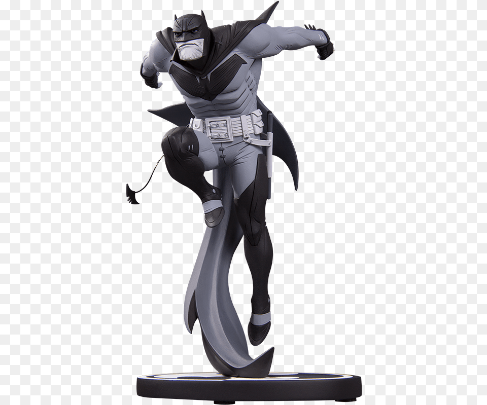 Batman Black And White Statue Sean Murphy, Adult, Female, Person, Woman Free Png