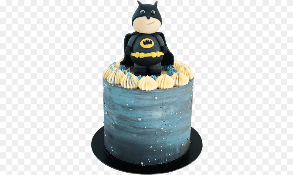 Batman Cake, Food, Birthday Cake, Cream, Dessert Png Image