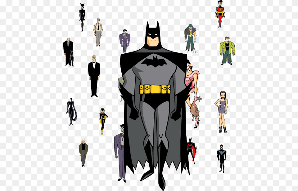 Batman Cartoon Characters Batman Life Size Stand Up, Adult, Male, Man, Person Png Image