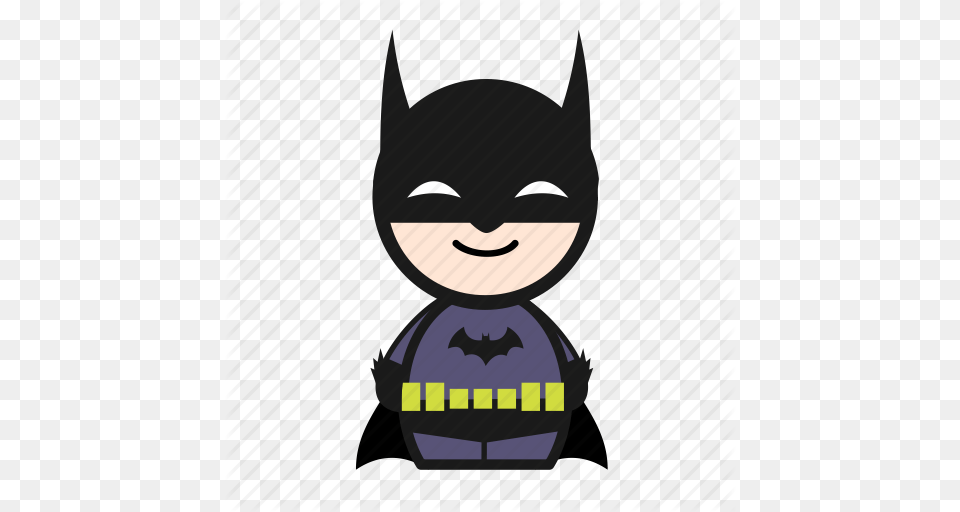 Batman Cartoon Hero Super Superhero Icon, Person, Face, Head, Anime Png Image