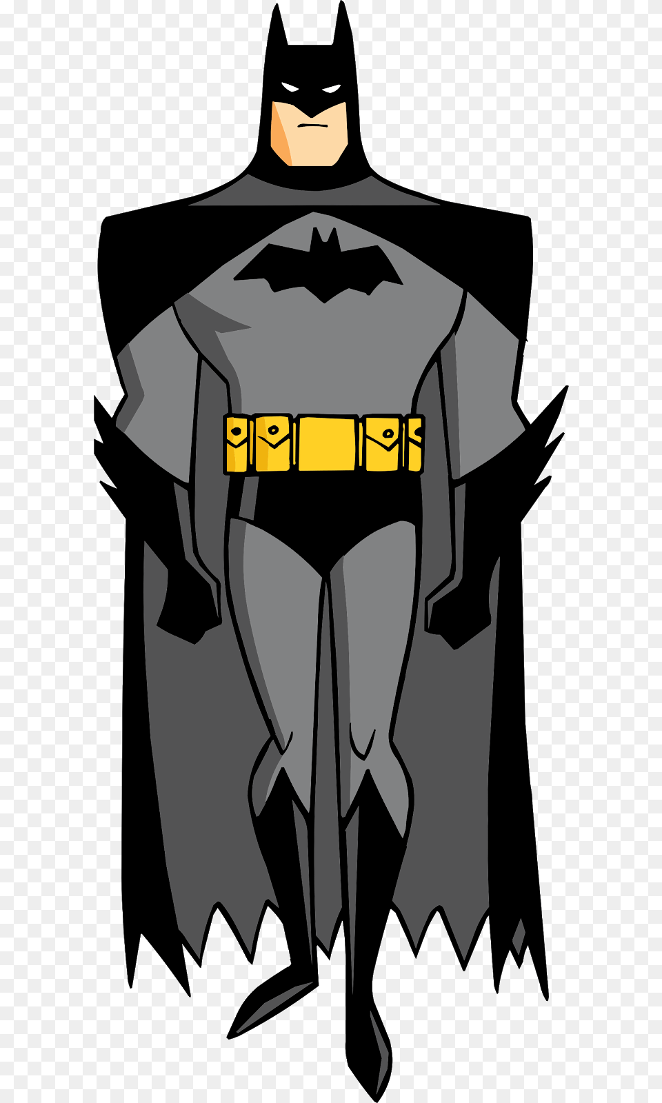 Batman Characters Batman Cartoon Characters Batman, Cape, Clothing, Logo, T-shirt Png Image