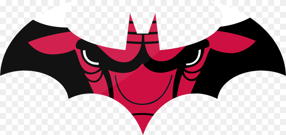 Batman Chicago Bulls Logo, Symbol, Batman Logo Png