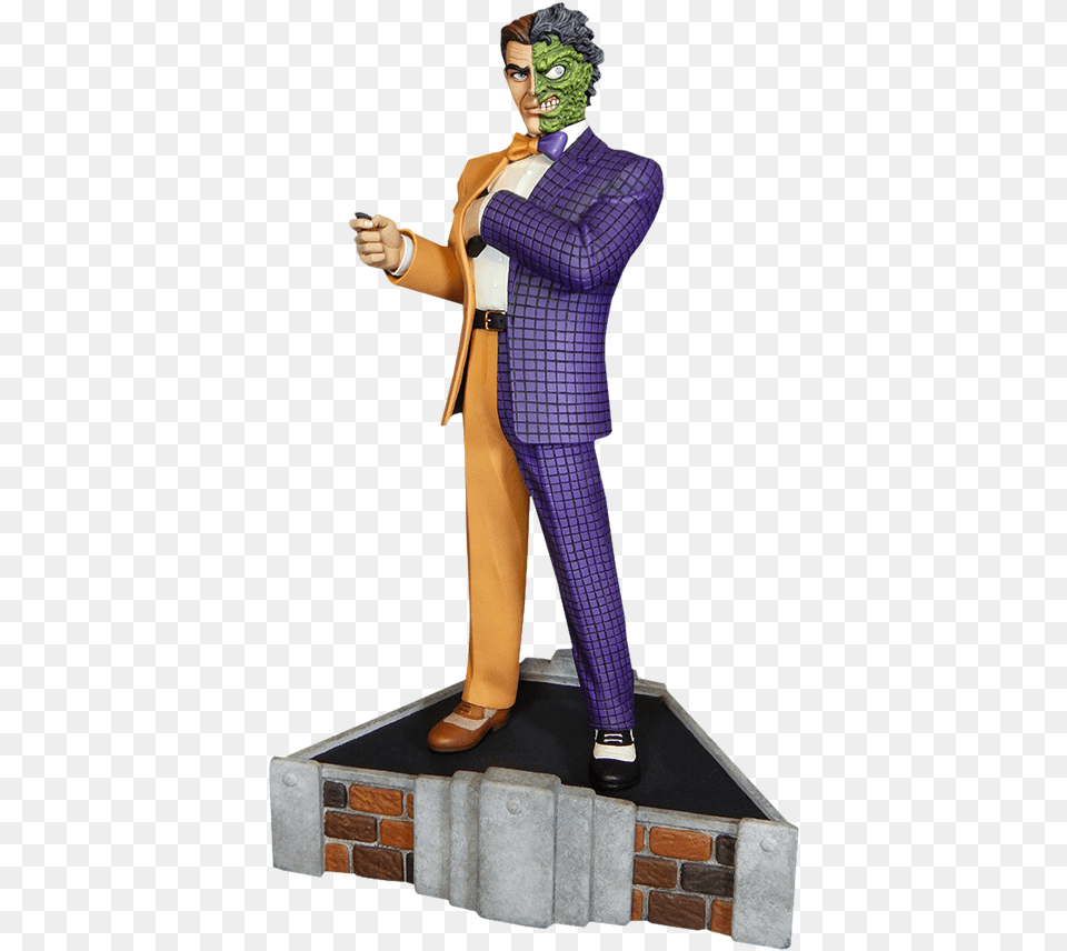 Batman Classic Two Face, Figurine, Adult, Female, Person Png Image