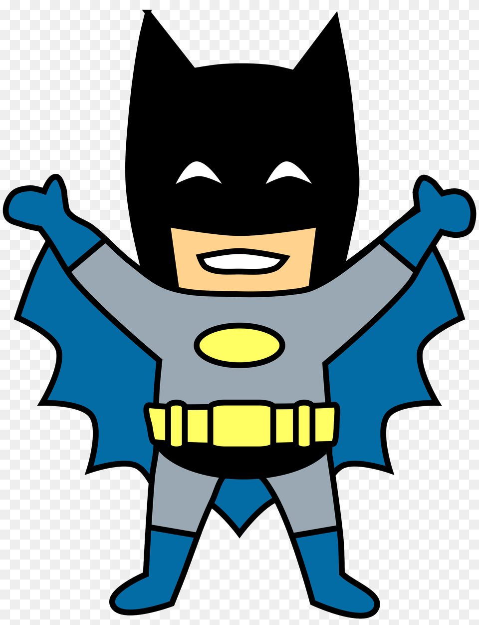 Batman Clipart, Person Free Transparent Png