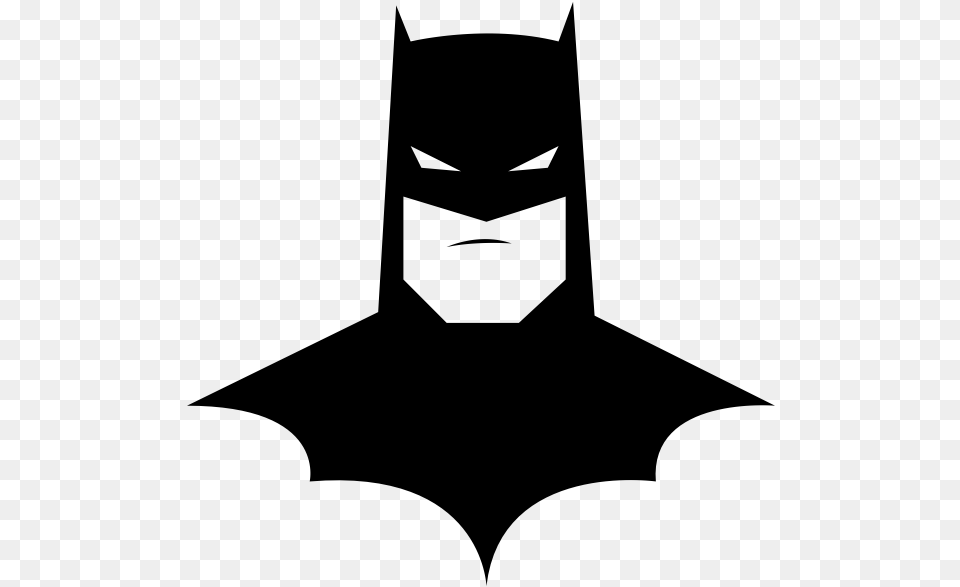 Batman Clipart Face Batman Face, Gray Free Png Download