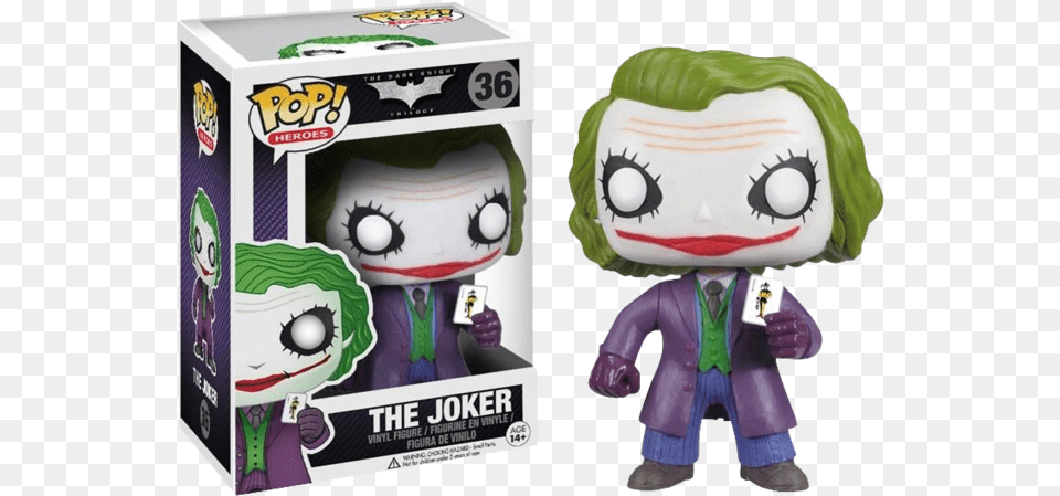 Batman Dark Knight Funko Pop Joker Dark Knight, Plush, Toy, Baby, Figurine Free Transparent Png