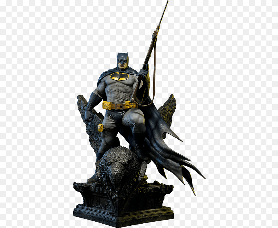 Batman Dark Knight Iii The Master Race 13 Statue By Dark Knight Master Race, Adult, Male, Man, Person Png Image