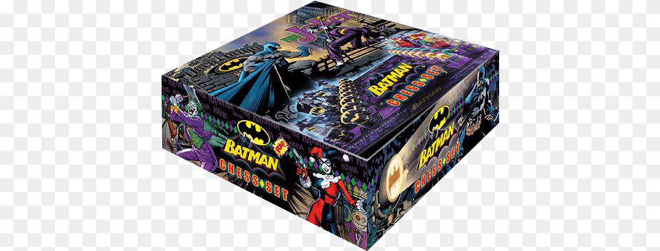 Batman Dark Knight Vs Joker Chess Set, Baby, Person, Book, Publication Free Transparent Png