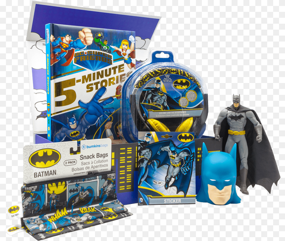 Batman Detective Comics Gift Box Batman, Person, Adult, Baby, Male Png Image