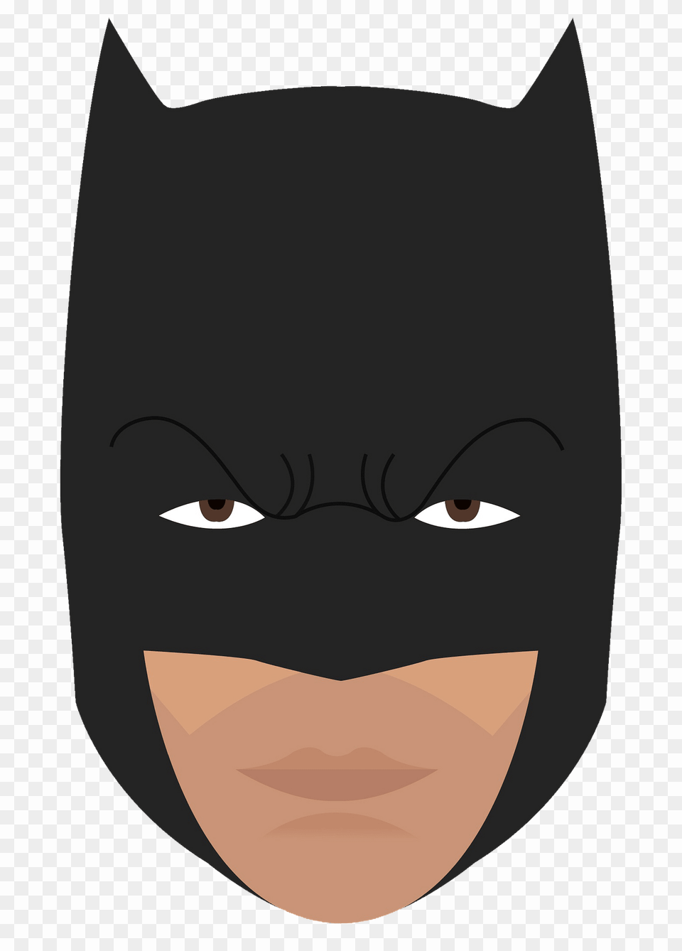 Batman Face Clipart, Mask, Animal, Fish, Sea Life Free Png Download