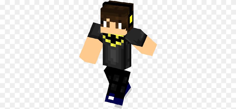 Batman Fan Skin Skin Com Camisa Do Batman, Person Free Png