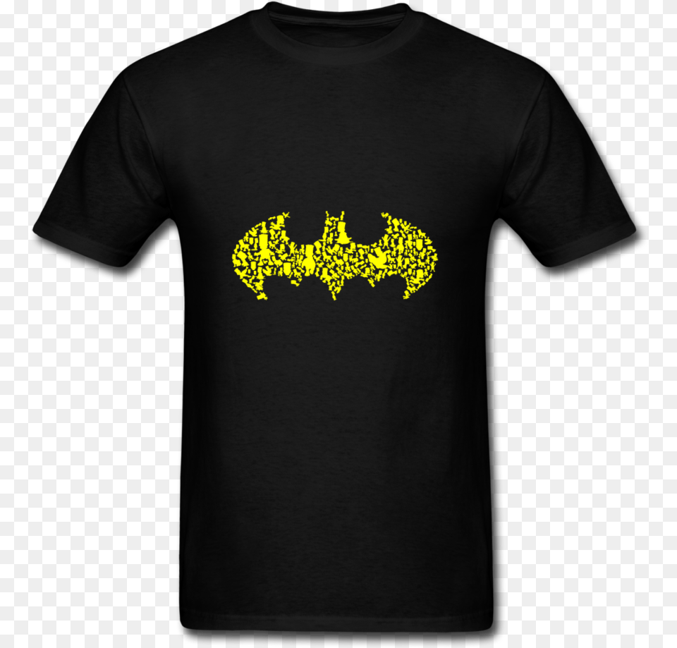 Batman Gotham City Joker Calligram Orange Sunshine T Shirt, Clothing, Logo, T-shirt, Symbol Free Png Download