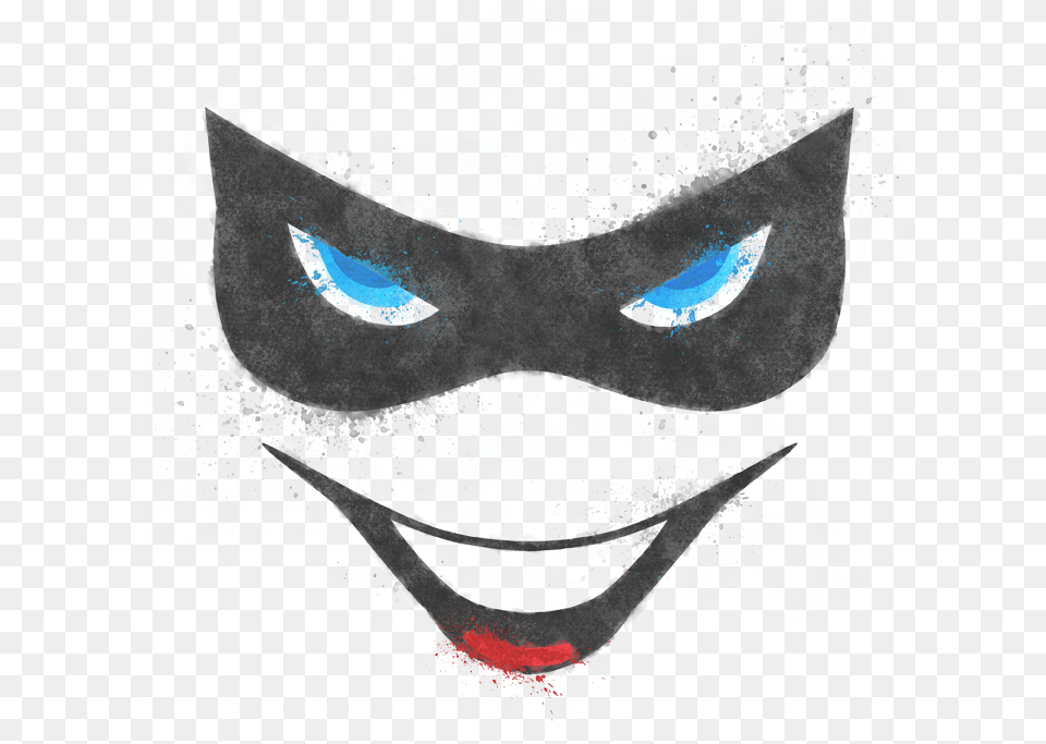 Batman Harley Face Youth T Shirt Batman Harley Face T Shirt Size Xl, Person, Art, Head Png