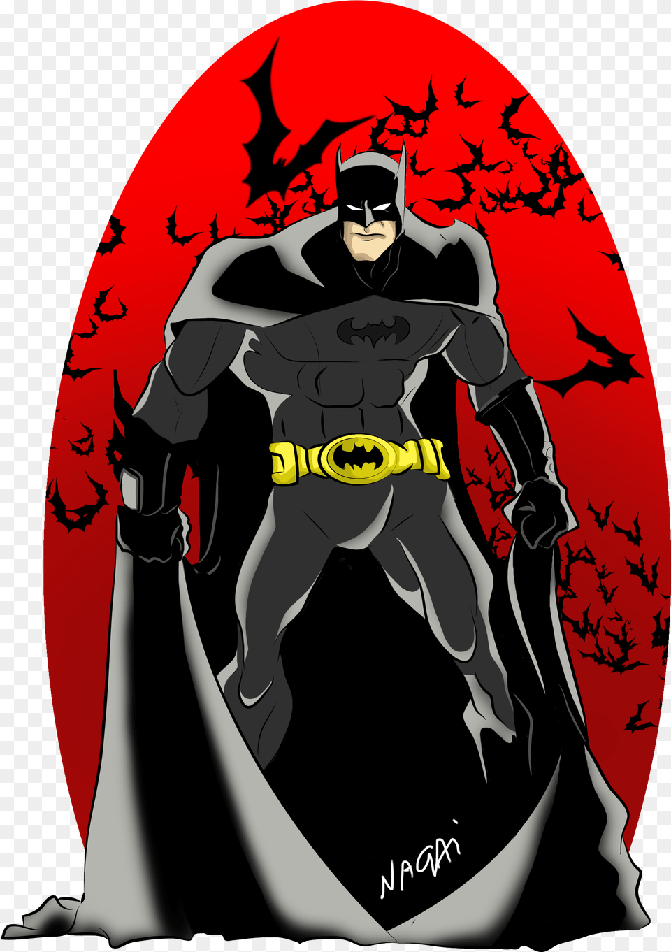 Batman Illustration, Adult, Male, Man, Person Png Image