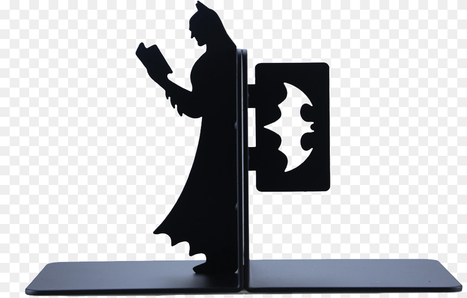 Batman Joker Harley Quinn Superman Penguin Book Holder Batman, Furniture, Adult, Female, Person Free Png Download