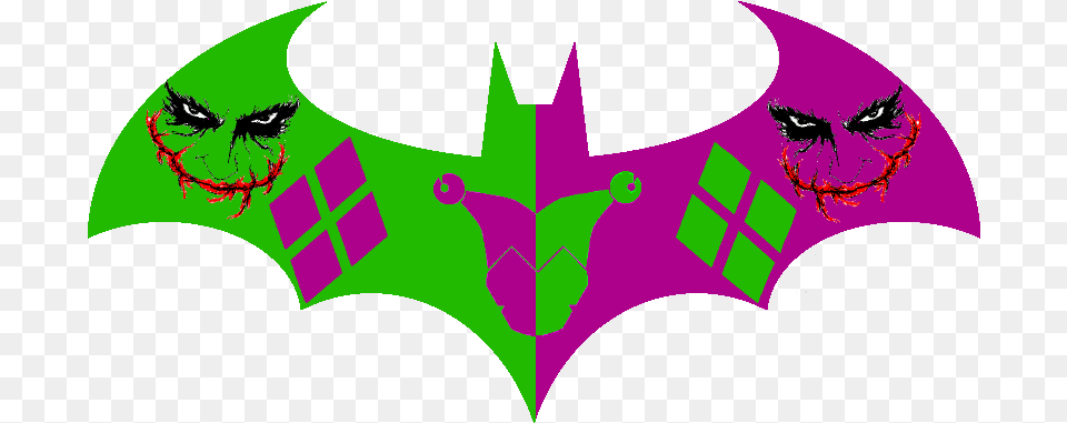 Batman Joker Logo Symbol Dc Comic Joker Symbol, Person, Batman Logo, Face, Head Free Png Download