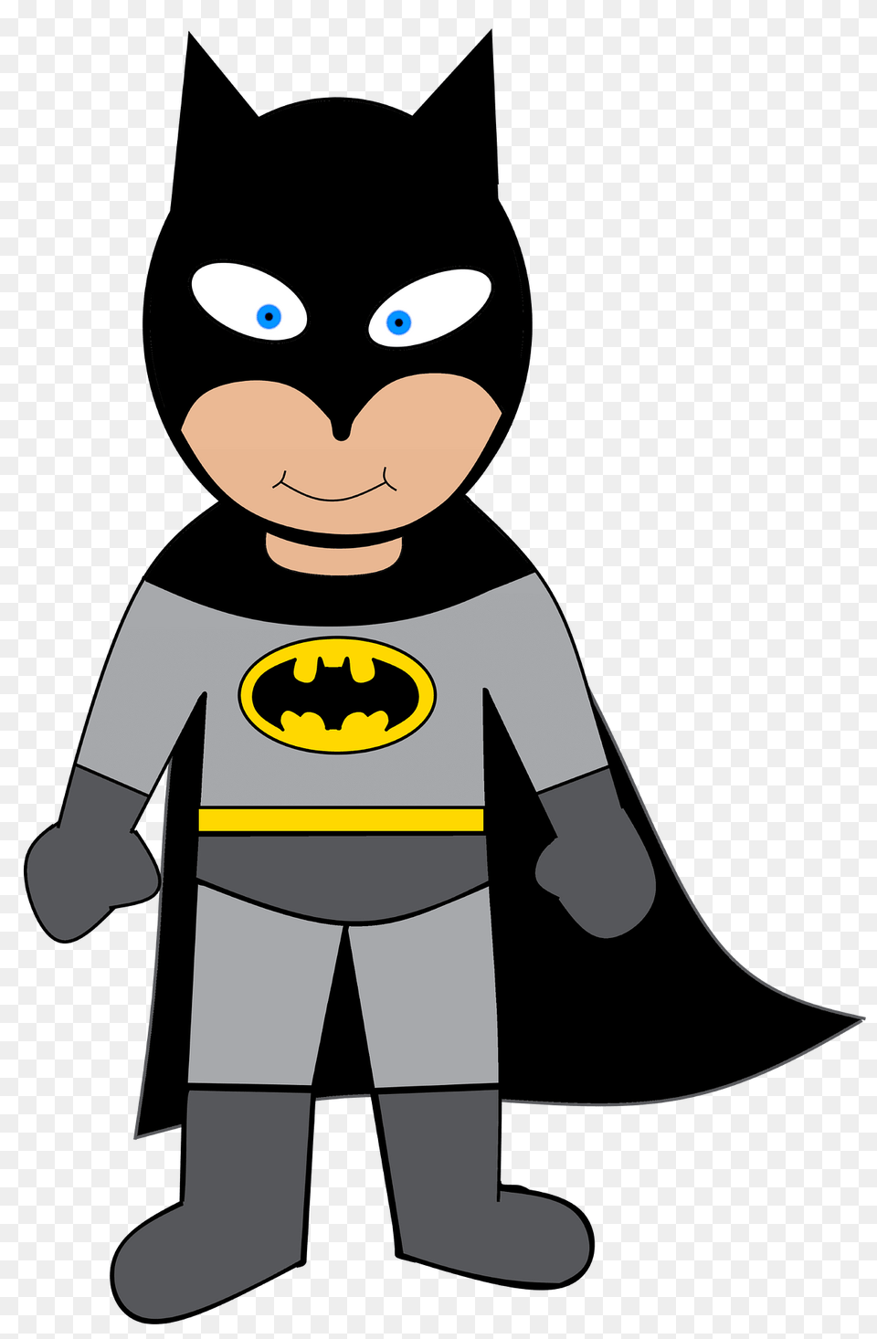 Batman Kid Clipart, Logo, Cartoon, Baby, Person Free Transparent Png