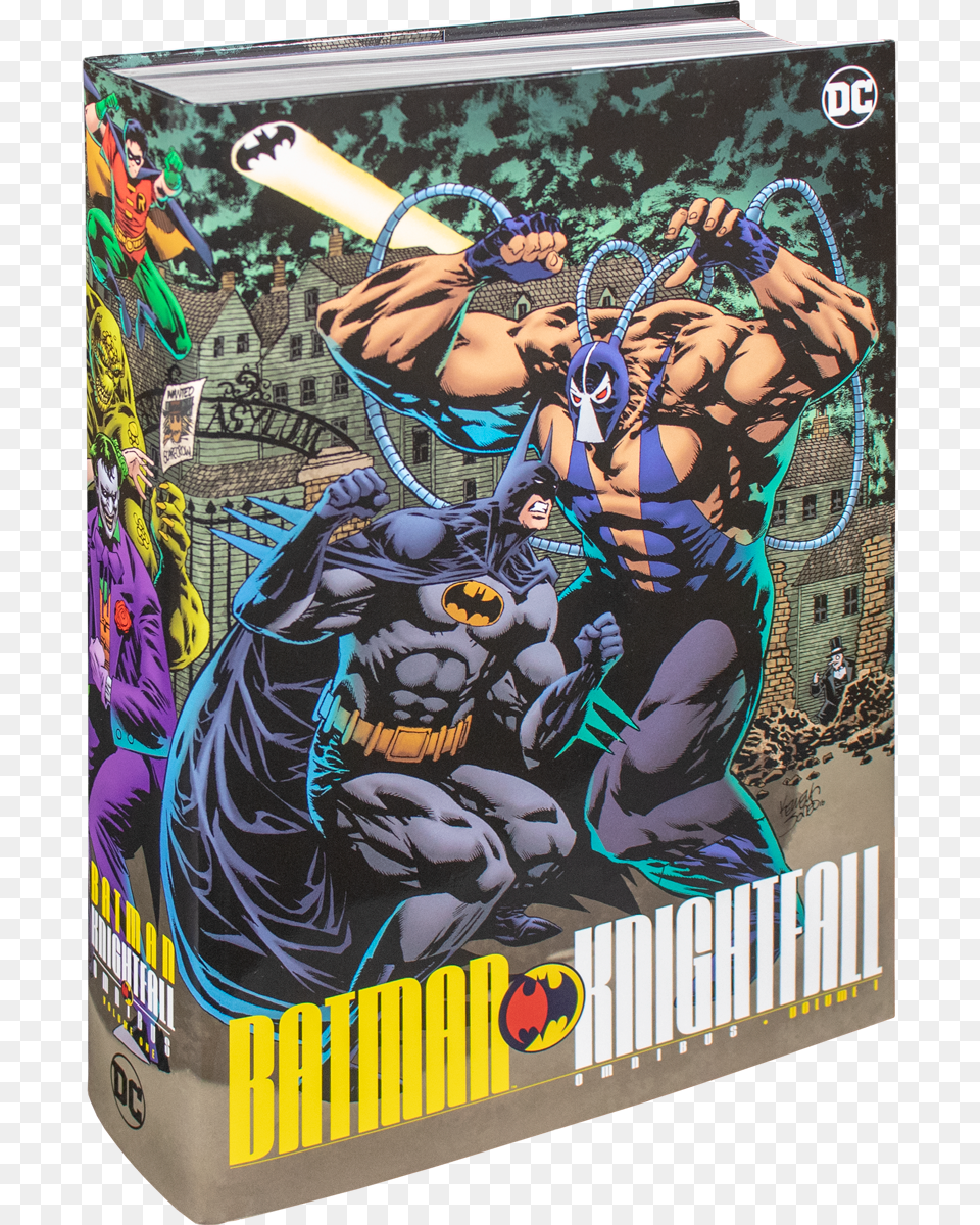 Batman Knightfall Omnibus Cover, Publication, Book, Comics, Adult Free Transparent Png
