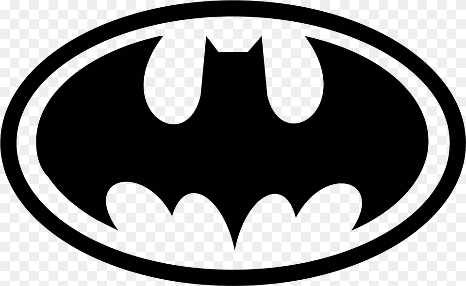 Batman Logo Bat Signal Clip Art Logo Batman Vector, Gray Png