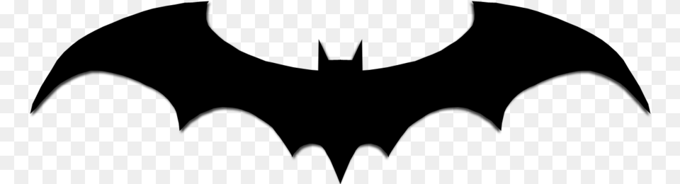 Batman Logo Batman Arkham Bat Symbol, Gray Png Image