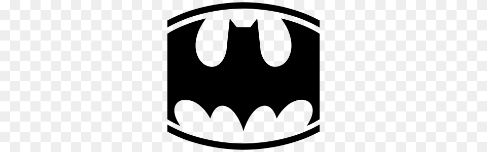 Batman Logo Black And White Batman Batman Batman, Gray Free Transparent Png