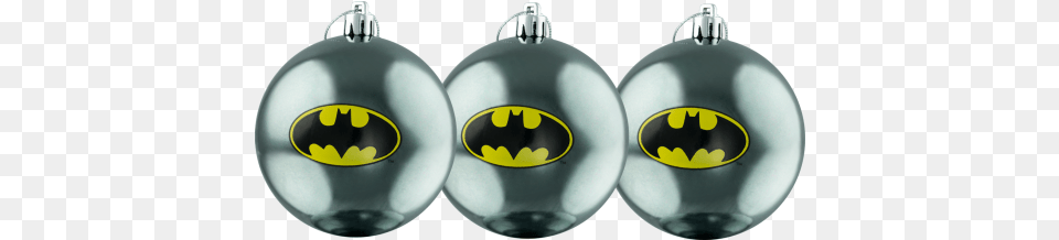 Batman Logo Christmas Bauble Ornament 3pack Earrings, Symbol, Batman Logo Free Transparent Png