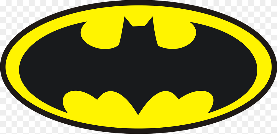Batman Logo Clip Art Batman Logo With Black Background, Symbol, Batman Logo, Disk Png
