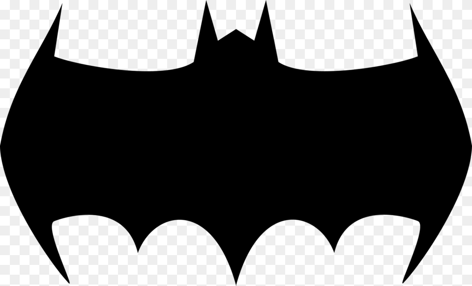 Batman Logo Clipart 1999 Batman Logo, Gray Free Transparent Png