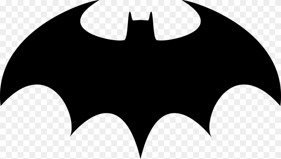 Batman Logo Evolution Batman Logo, Gray Free Transparent Png
