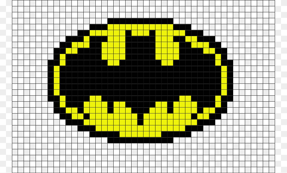 Batman Logo Pixel Art A Hama Beads Batman Logo, Symbol, Batman Logo Free Transparent Png